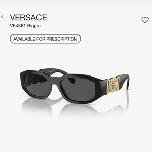 Versace Black Sunglasses